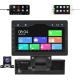 Autoradio Écran Tactile 10.1 Pouces HD Avec Carplay Android Auto Caméra AHD Bluetooth USB FM Mirroring