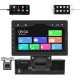 Autoradio Écran Tactile 10.1 Pouces HD Carplay Caméra 12 Lumières Bluetooth USB FM Radio Mirror Link