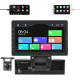 Autoradio Écran Tactile 10.1 Pouces HD MP5 Carplay Caméra 4 Lumières Bluetooth USB FM