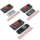 Accessoire Autoradio Bluetooth Écran Couleur 12V 50W Stéréo Support FM Appels Enregistrement USB TF Radio AUX Mémoire - www.y...