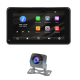 Autoradio 7 Pouces HD Avec CarPlay Sans Fil Android Auto Caméra Intégrée