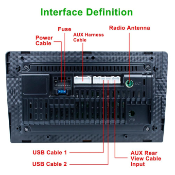 Autoradio 1 Din Avec Carplay Sans Fil Et Android Auto - Écran IPS 5,1 Pouces, Bluetooth, Caméra De Recul