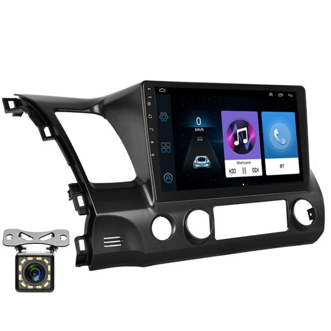 Autoradio Android 10.1 Pouces WiFi GPS Bluetooth Caméra 1080P Mirroring IOS Android - www.yonis-shop.com