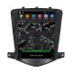 Autoradio 9.7 Pouces Navigation GPS Android 10 Bluetooth WIFI USB Écran Tactile Haute Résolution