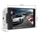 Autoradio Bluetooth 2 Din 7 Pouces Écran Tactile Radio FM USB TF MP5 Lecteur Stéréo 4x60W - www.yonis-shop.com
