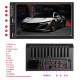Autoradio Écran 7 Pouces HD MP5 Bluetooth FM Télécommande Caméra 4LEDs - www.yonis-shop.com