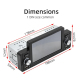Autoradio Bluetooth 5.1 Écran 5 Pouces Support Mirror Link et CarPlay USB et FM - www.yonis-shop.com