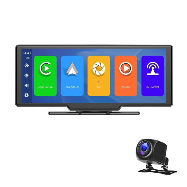 Autoradio HD Écran 9.3 Pouces Avec Carplay Sans Fil Android Auto Bluetooth Caméra Intégrée - www.yonis-shop.com