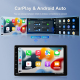 Autoradio 9 Pouces Écran Tactile Android CarPlay Bluetooth FM USB Réversibilité Haute Résolution - www.yonis-shop.com