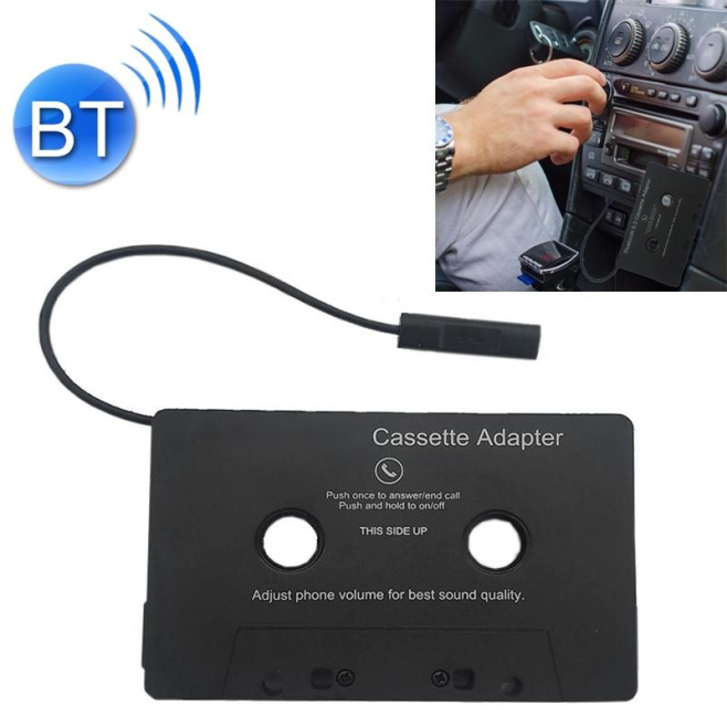 Adaptateur Cassette Bluetooth Pour Autoradio Vintage - Modèle Auto Drive 9-b, Connectivité Sans Fil