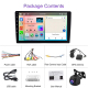 Autoradio Android 13 Écran 9 Pouces 6+128G GPS Bluetooth HD IPS Tactile Carplay WiFi USB FM RDS - www.yonis-shop.com