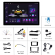Autoradio Android Écran 13.1 Pouces 4+64G Carplay GPS Bluetooth Caméra Recul WiFi 4G - www.yonis-shop.com