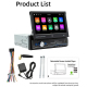 Autoradio Android 7 Pouces HD Bluetooth GPS WiFi FM USB AUX RCA Caméra Recul - www.yonis-shop.com