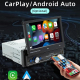Autoradio Android 7 Pouces HD Bluetooth GPS WiFi FM USB AUX RCA Caméra Recul - www.yonis-shop.com