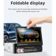 Autoradio HD 7 Pouces Écran Rétractable Manuellement Avec Carplay Bluetooth FM TF Card RCA Caméra Recul Double Écran Contrôle...