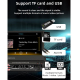 Autoradio HD 7 Pouces Écran Rétractable Manuellement Avec Carplay Bluetooth FM TF Card RCA Caméra Recul Double Écran Contrôle...