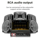 Autoradio HD 7 Pouces Écran Rétractable Manuellement Avec Carplay Bluetooth FM TF Card RCA Caméra Recul Double Écran Contrôle...