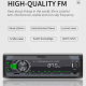 Autoradio Bluetooth Avec Fonction MP3 FM Radio Lecteur De Carte TF AUX USB Charge Mobile Assistant Vocal - www.yonis-shop.com