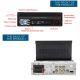 Autoradio 7 Pouces Électrique Rétractable Bluetooth Mains Libres Image Recul FM Radio USB TF AUX - www.yonis-shop.com