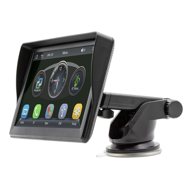 Autoradio 7 Pouces Écran Tactile IPS 1080P Bluetooth CarPlay Android Auto Sans Fil - www.yonis-shop.com