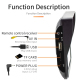 Autoradio 7 Pouces Écran Tactile IPS 1080P Bluetooth CarPlay Android Auto Sans Fil - www.yonis-shop.com