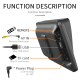 Autoradio 7 Pouces CarPlay Sans Fil Bluetooth MP5 Support Interconnexion Mobile - www.yonis-shop.com
