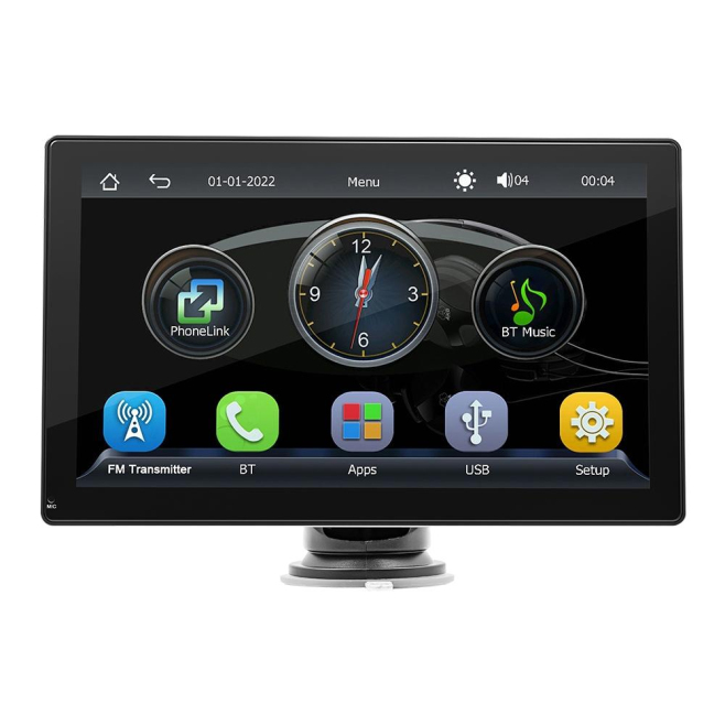 Autoradio 9 Pouces Portable Avec CarPlay Android Auto Bluetooth Mirroring Rear View - www.yonis-shop.com