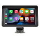 Autoradio 7 Pouces Écran Tactile Bluetooth 5.0 CarPlay Android Auto Mirroring FM USB MP3 Vidéo