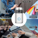 Interphone Vidéo Sans Fil Vision Nocturne WiFi Sécurité Maison Moniteur Enregistrement Visuel Appel - www.yonis-shop.com