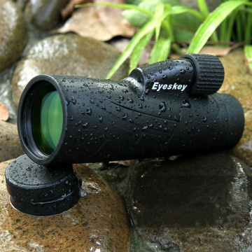 Monoculaire Zoom 10-300x Avec Vision Nocturne - Pour Plein Air, Observation, Photographie - Connectable Au Téléphone - Léger Et Portable - Noir - 10