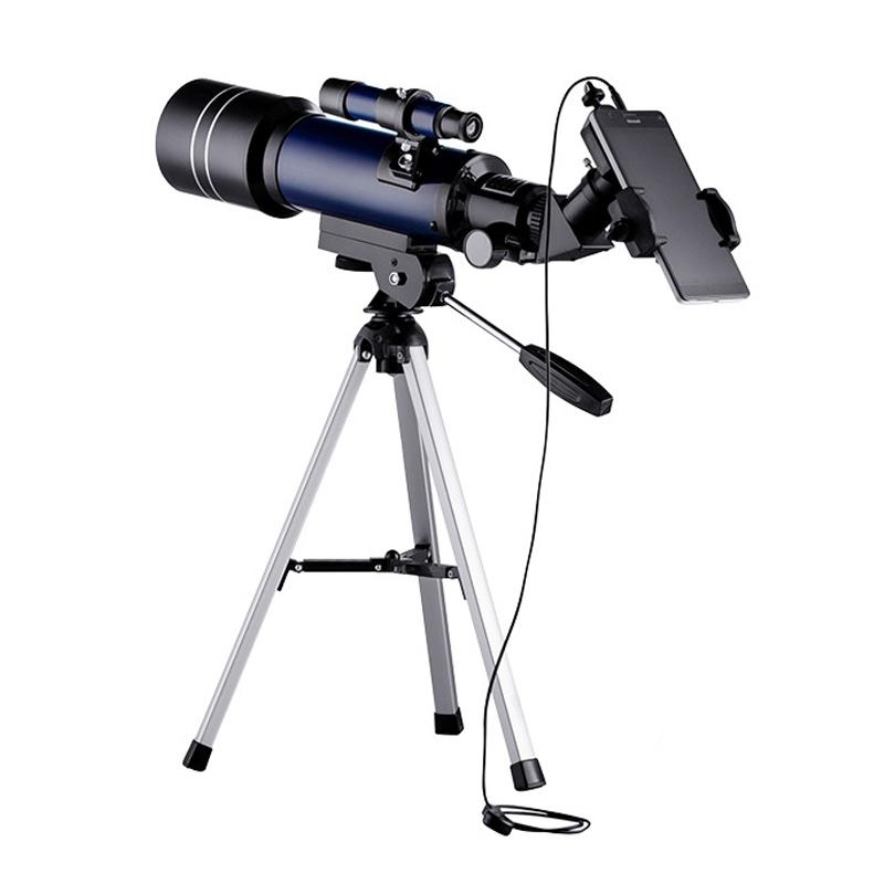 Télescope Astronomique Haute Définition Avec Trépied Et Filtre Lunair