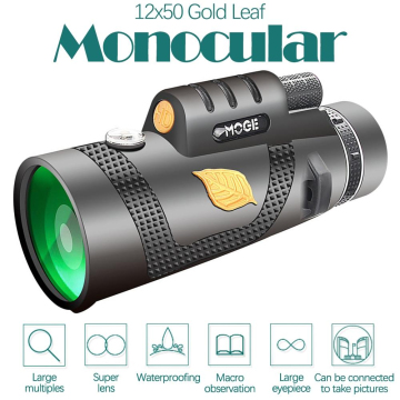 Monoculaire Vision Nocturne 8x - Longue-Vue Étanche Haute Puissance Pour Sport, Voyage Et Observation