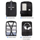 Sac À Dos Ordinateur Antivol Étanche Avec Cadre En Alliage Et Port USB Pour Hommes - www.yonis-shop.com