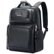 Sac À Dos Ordinateur En Cuir Grande Capacité Avec Port USB Type-C Résistant Et Confortable