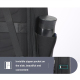 Sac À Dos Ordinateur Grande Capacité Étanche Avec Port USB Type-C Noir - www.yonis-shop.com