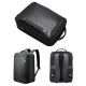 Sac À Dos Ordinateur Grande Capacité Étanche Avec Port USB Type-C Noir - www.yonis-shop.com