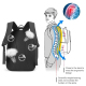 Sac À Dos Ordinateur Multifonctionnel Résistant À L'Eau Avec Port Casque Et Rangement Optimal - www.yonis-shop.com