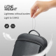 Sac À Dos Ordinateur Imperméable En Cuir Véritable Avec Compartiment Indépendant Et Ports USB - www.yonis-shop.com