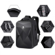 Sac À Dos Ordinateur 17 Pouces Grande Capacité Imperméable Avec Port USB Et Serrure À Code - www.yonis-shop.com