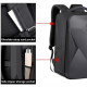 Sac À Dos Ordinateur 17 Pouces Grande Capacité Imperméable Avec Port USB Et Serrure À Code - www.yonis-shop.com
