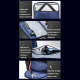 Sac À Dos Ordinateur Grande Capacité Imperméable Avec Port USB Type-C Noir - www.yonis-shop.com
