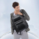 Sac À Dos Ordinateur Grande Capacité Imperméable Avec Port USB Type-C Noir - www.yonis-shop.com