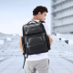 Sac À Dos Ordinateur Grande Capacité En Cuir Véritable Avec Ports USB Et Type-C - www.yonis-shop.com
