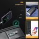 Sac À Dos Ordinateur Grande Capacité En Cuir Véritable Avec Ports USB Type-C Noir - www.yonis-shop.com