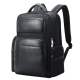 Sac À Dos Ordinateur Grande Capacité En Cuir Véritable Avec Ports USB Et Type-C