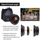 Caméscope Numérique 4K HD 56MP Avec Zoom 18X Écran Tactile 3 Pouces WiFi Microphone Grand Angle Vision Nocturne Stabilisation...