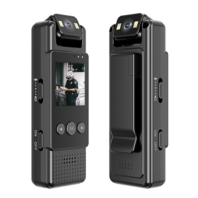 Caméscope Numérique HD 1080P Rotation 180 Degrés Vision Nocturne WiFi Écran 1.3 Pouces Pour Sports Conférences et Enregistrem...
