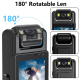 Caméscope Numérique HD 1080P Rotation 180 Degrés Vision Nocturne WiFi Écran 1.3 Pouces Pour Sports Conférences et Enregistrem...