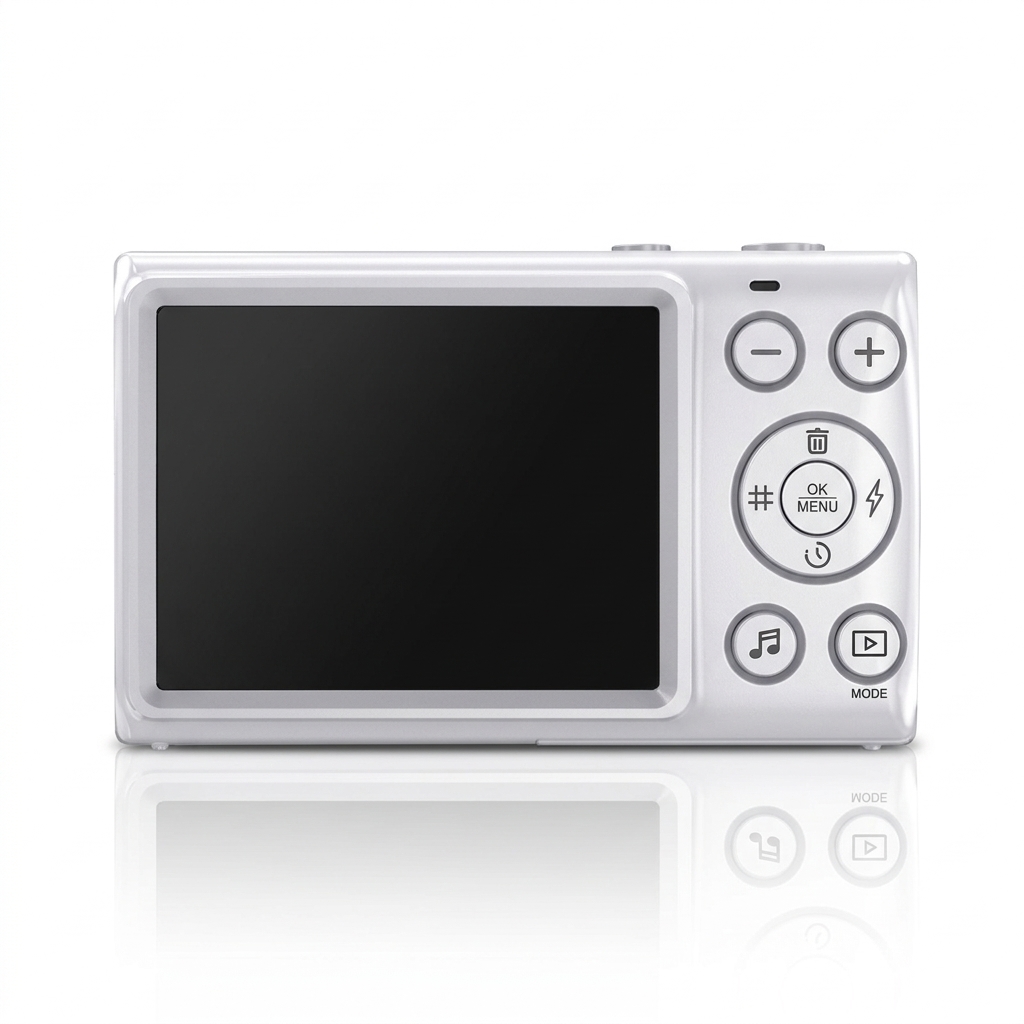 Appareil Photo Numérique 4K 48MP – Zoom 18x, Vidéo 4K 30FPS, Écran 2.8", Carte SD Incluse, Idéal Enfants Adolescents Débutants