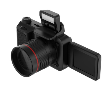 Appareil Photo Numérique 4K HD Double Objectif 50MP Écran Selfie